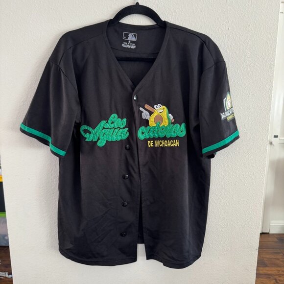 Los Aguacateros de Michoacán Baseball Jersey Size Small - Picture 1 of 5